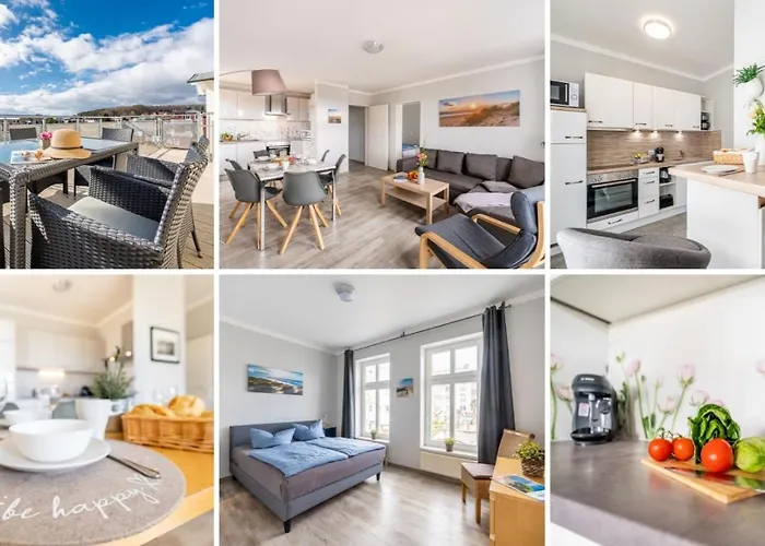 Hotel apartamentowy Haus Ferienglueck Sauna Im Haus Sellin (Rugen)